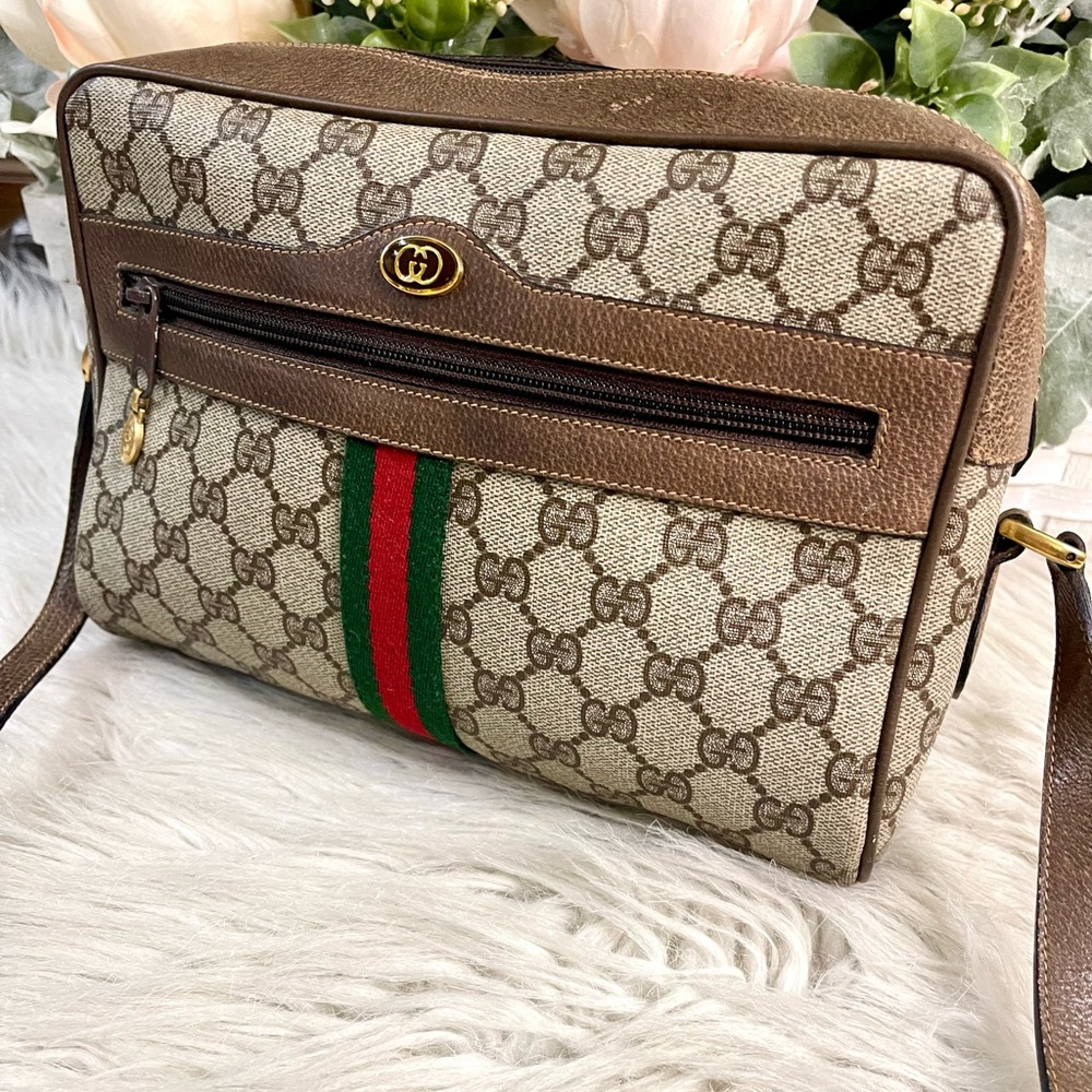 SOLD❌Authentic Gucci Monogram Ophidia bag - Picture 6 of 14